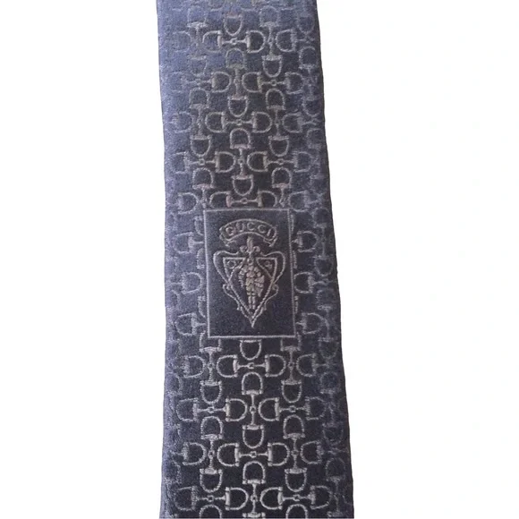 Gucci Dark Brown Silk Tie NWOT